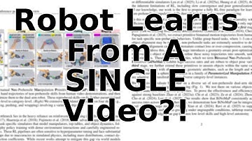 This Robot Learns Complex Skills by Watching a Human Just Once