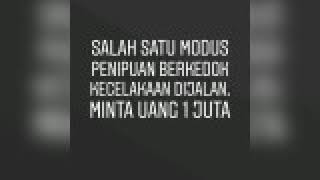 NGAKAK !!! MODUS PENIPUAN BERKEDOK KECELAKAAN. 0 856-7821-460 (Nomor Penipu)