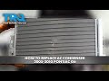 How to Replace AC Condenser 2005-2010 Pontiac G6