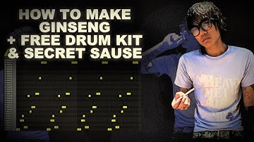 HOW TO MAKE BEATS LIKE GINSENG & MISOGI | + FREE DRUM KIT