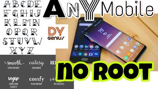 How to change any font in any android mobile without root | do with no root screenshot 2