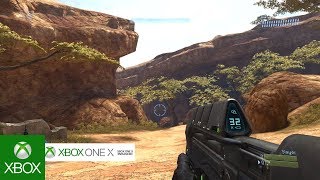 Halo 3, High Ground - Graphics Comparison: Xbox 360 vs. Xbox One X