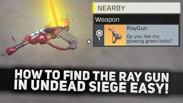 How to Find The Ray Gun in Undead Siege! - COD Mobile Zombies Guide