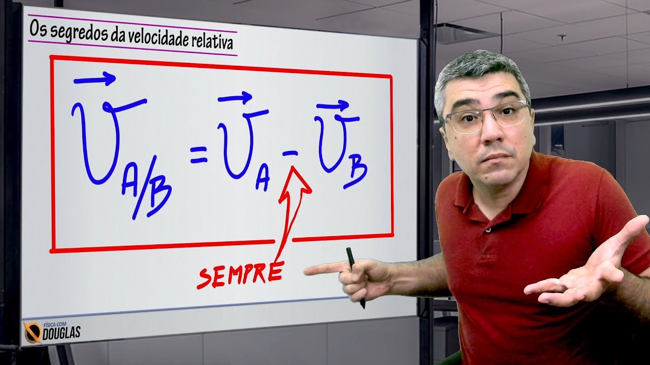 Os segredos da velocidade relativa | SEMPRE subtraia!