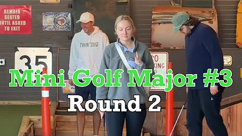 MUST WATCH! Mini Golf Major #3 | Round 2