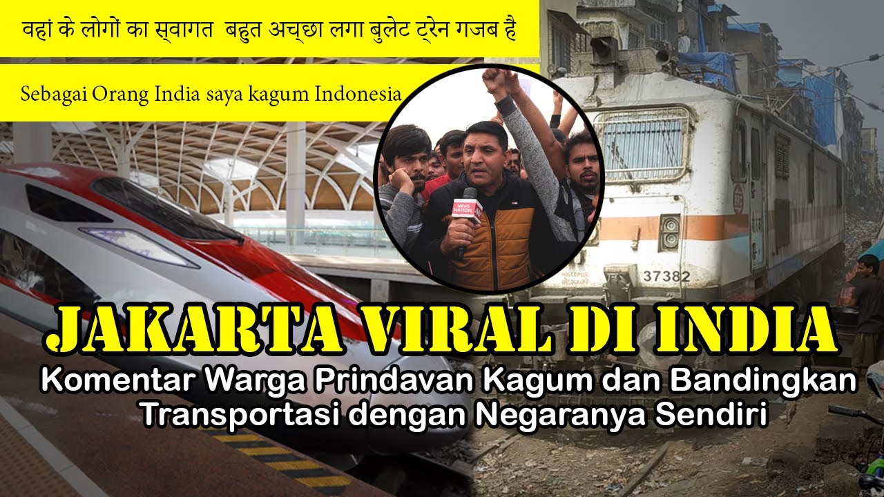 Jakarta Viral di India : Warga Prindavan Kagum dan Bandingkan Transportasi dengan Negaranya Sendiri
