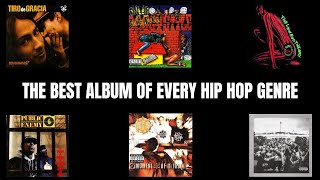 The Best Album Of Every Hip Hop Genre (75 Genres)