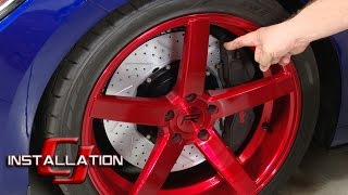 2015-2023 Mustang Performance Pack GT Baer 15" Eradispeed-Plus Front Brake Rotors Installation