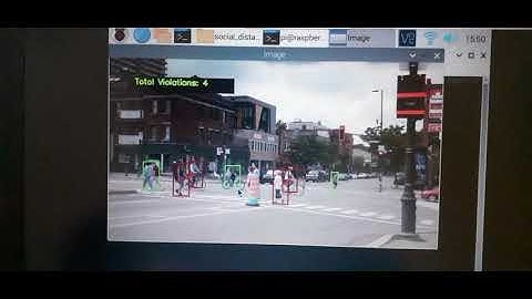 Social Distancing Detector Using OpenCV and Raspberry Pi