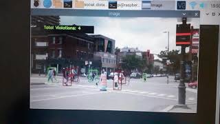 Social Distancing Detector Using OpenCV and Raspberry Pi