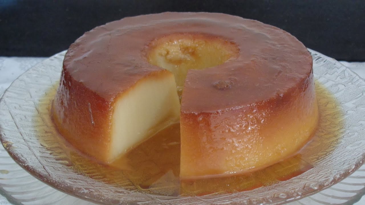 Pudim de Padaria - Pudim BARATO e FÁCIL de fazer - Sobremesa de Natal e Ano novo