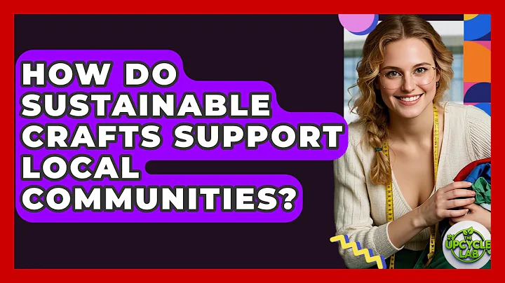 How Do Sustainable Crafts Support Local Communities? - The Upcycle Lab