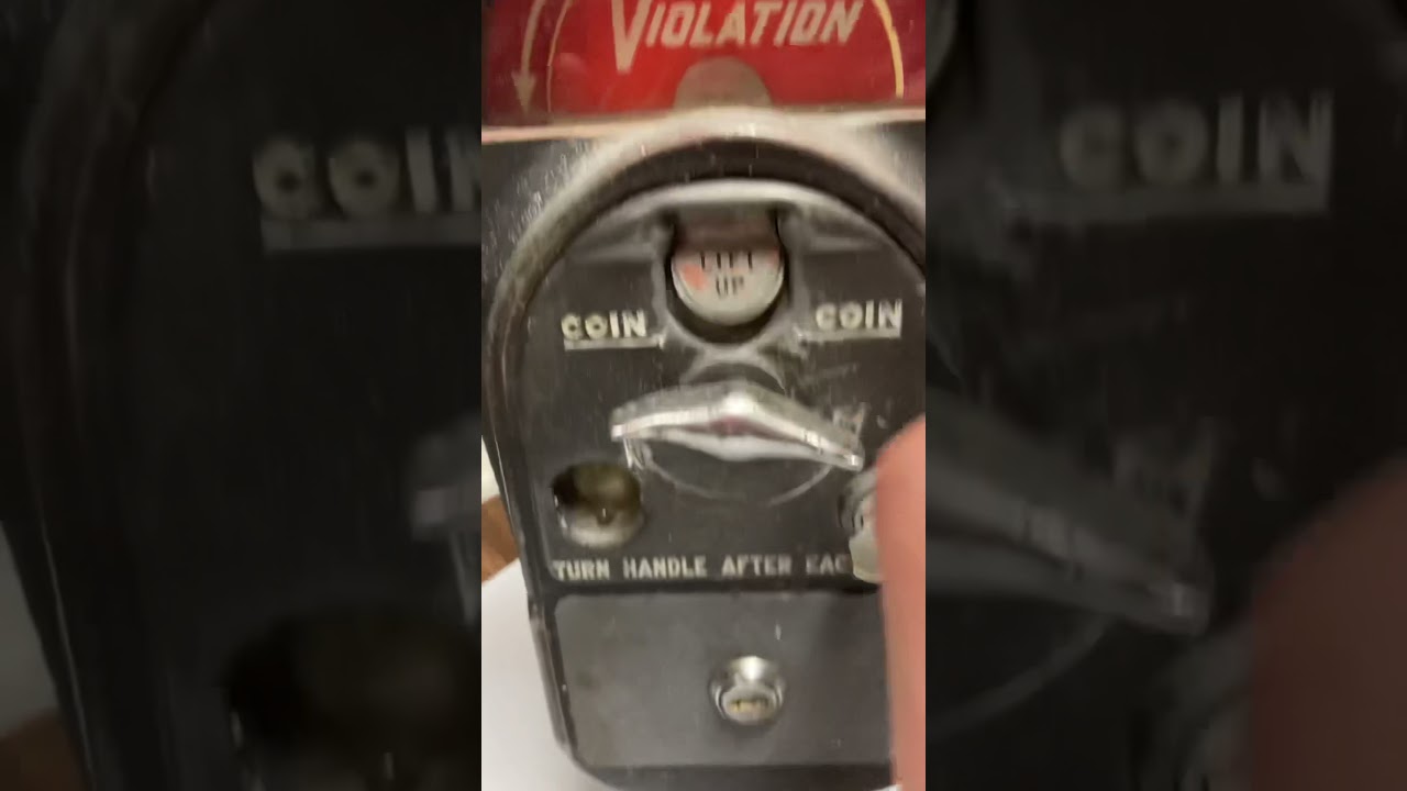 Vintage Rhodes Parking Meter