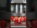 "The Ultimate Crushing Compilation: Eggs, Apples, and More! 🥚🍎💥 #Satisfying #HydraulicPress