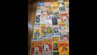 Historic Collection of Great Vintage Circus Posters