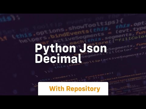 python json decimal