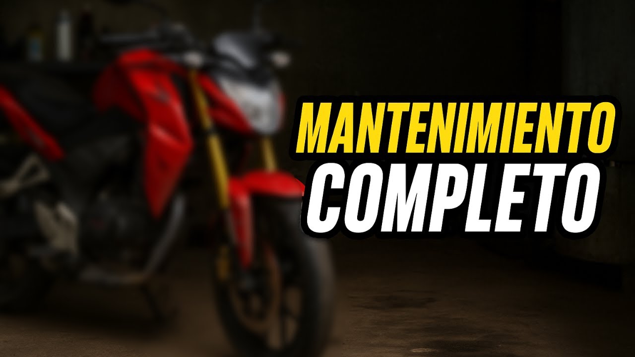 Así se hace un MANTENIMIENTO COMPLETO a una Honda CB190R 2017