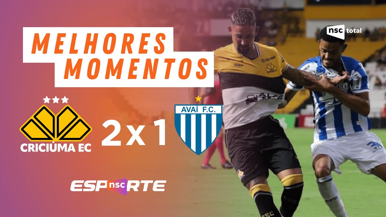 MELHORES MOMENTOS | CRICIÚMA X AVAÍ | 2ª RODADA CAMPEONATO CATARINENSE 2026