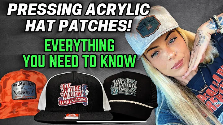 Complete Guide To Pressing Laser Cut Acrylic Hat Patches