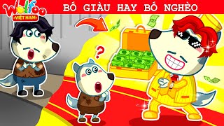 Wolfoo Việt Nam⭐ Wolfoo Tưởng Bố Nghèo Ai Ngờ Là Đại Gia | Dạy Bé Kỹ Năng Sống | Hoạt Hình Thiếu Nhi