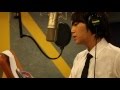 Jang Keun Suk recording Love Rain in Recording Room LOVE RAIN OST