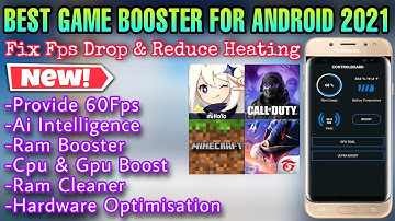 Best Game Booster For Android | Fix Fps Drop & Reduce Heating | Game Booster Fix Lag On All Games