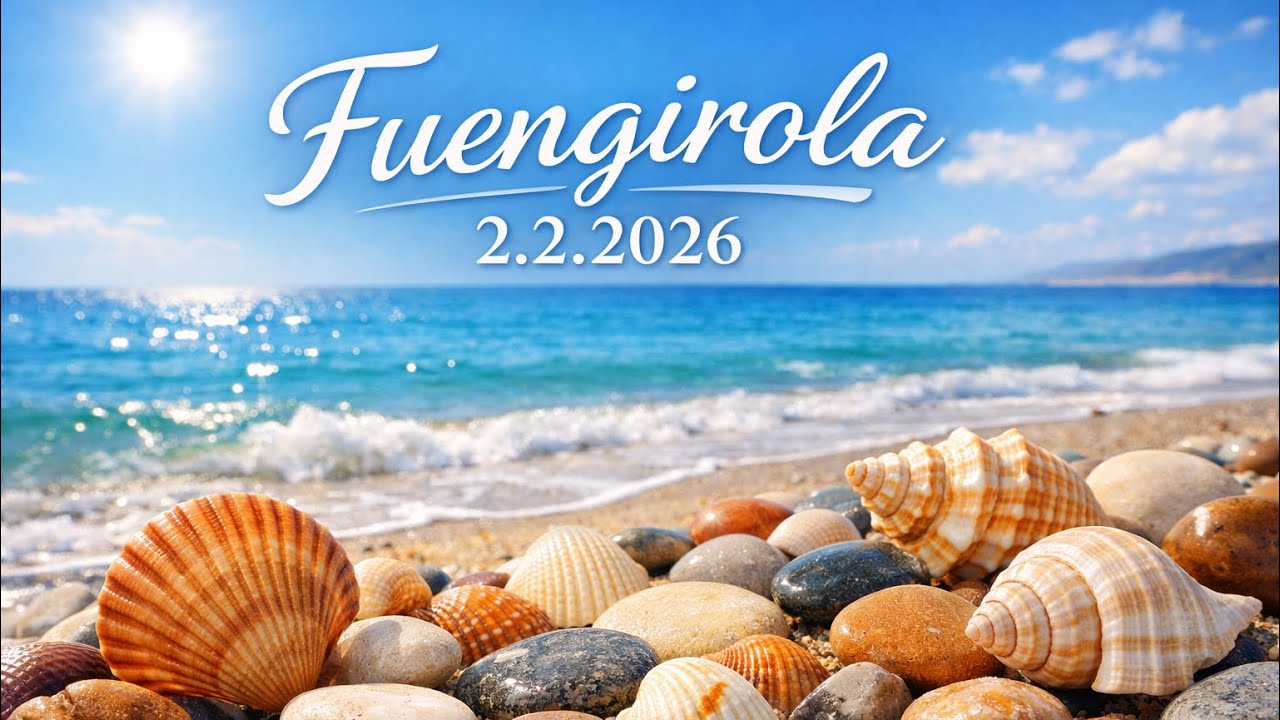 Spain 🇪🇸Walking Along the Beach – Sunshine, Sea, and Beautiful Shells