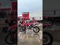CRF450R takes a shower and gets fresh after a hard work🏍️✨