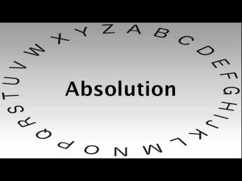 SAT Vocabulary Words and Definitions — Absolution