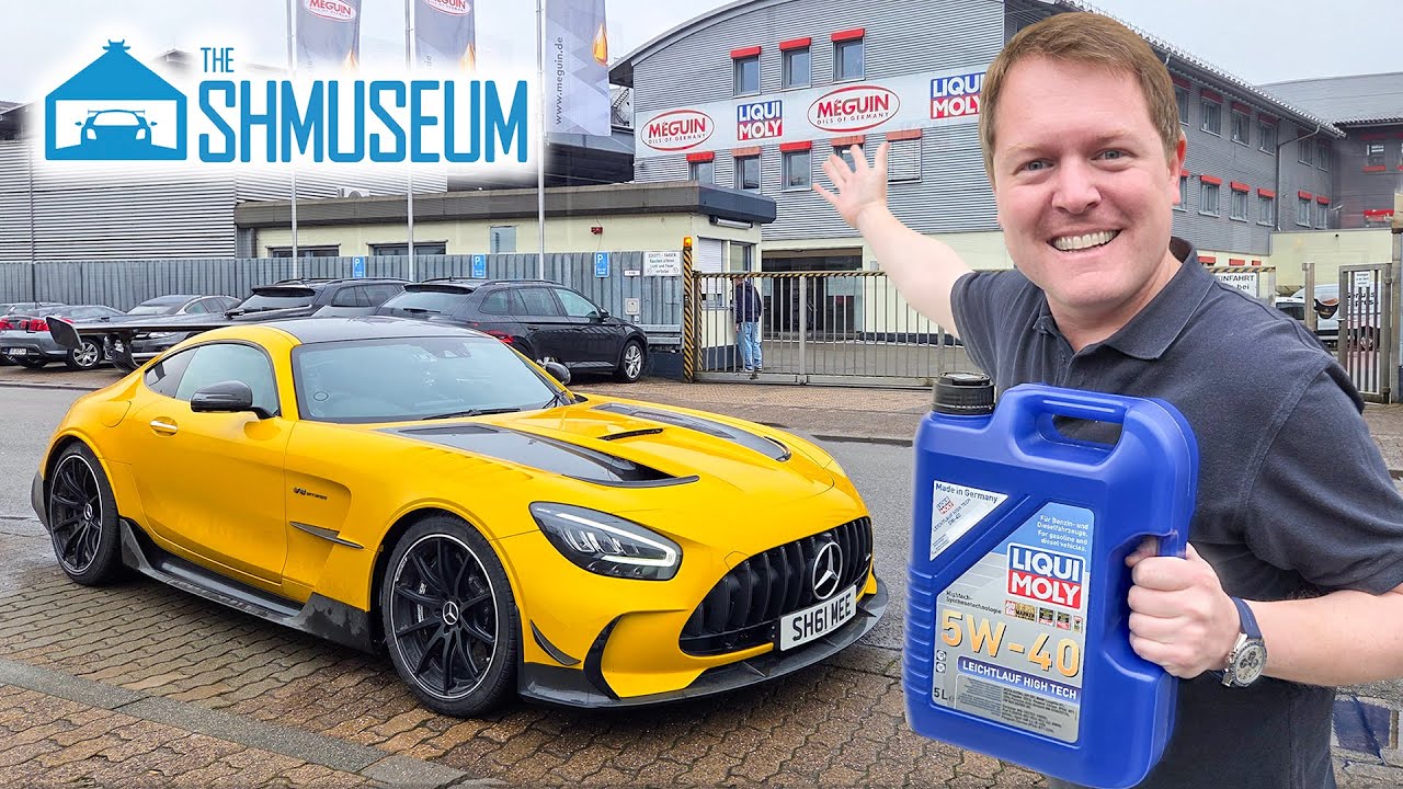 They TRUSTED Me to Make Oil For My AMG GT BLACK SERIES! - YouTube