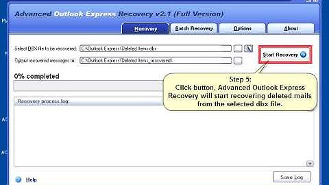 DataNumen Outlook Express Undelete Video Tutorial(Full Version)