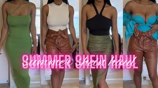 summer shein haul | dresses, bodysuits, etc.