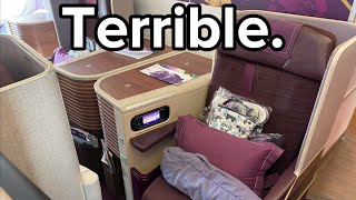 The Terrible State of Thai Airways A350 Business Class | V1 Rotate