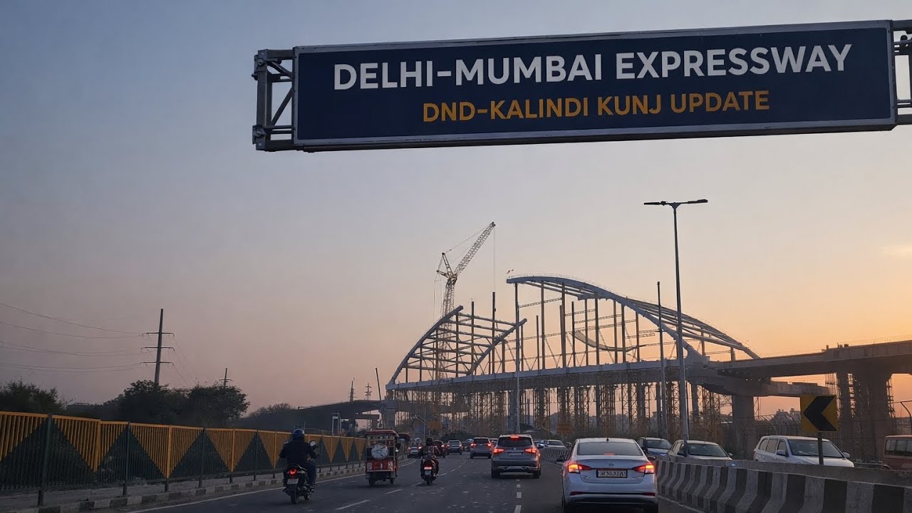 Delhi Mumbai Expressway DND Kalindi Kung 11 feb 2026 Update