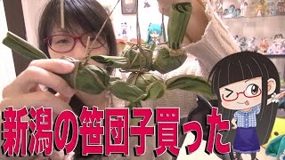 新潟の笹団子をかってみたよ