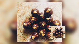 Easy Date Receipe | Date ball with nuts recipe | Healthy snack |