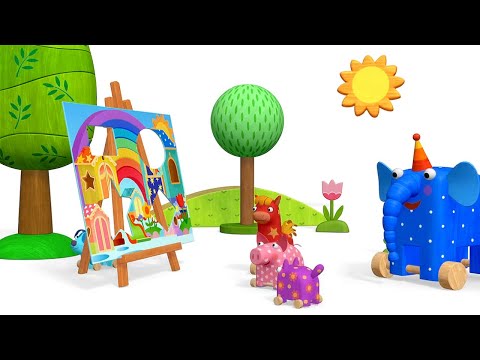Деревяшки ✨ 19 серия ✨ Картина ✨ Мультики для малышей ✨ Super Toons TV