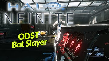 Halo Infinite Gameplay ODST Bot Slayer On Recharge