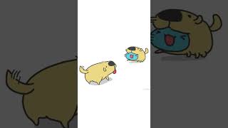 [BugCat-Capoo] ねこねこ虫カポ犬ダンス対決 #shorts