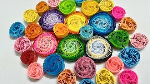How to make quilling vortex coils - Part 2