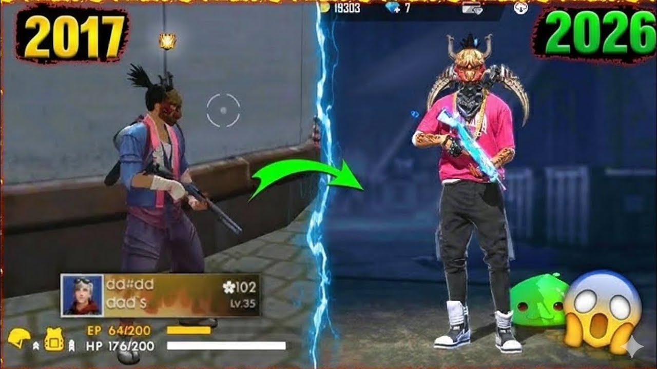 ২০১৭ সালের প্লেয়ারদের আইডি 2026 সালে কেমন? 🙀 Free Fire Old Players Uid Search In 2025