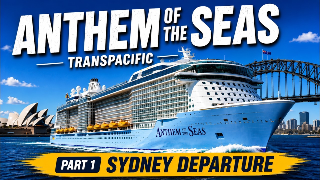 Our Biggest Cruise Yet! 18 Nights on Anthem of the Seas Hawaii