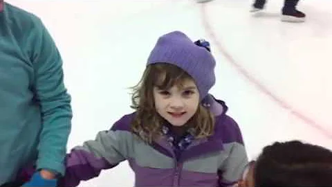 Elizabeth's first skate