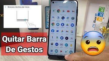 Como Cambiar Botones Táctiles o Barra De Gestos De Un Motorola Moto G Stylus