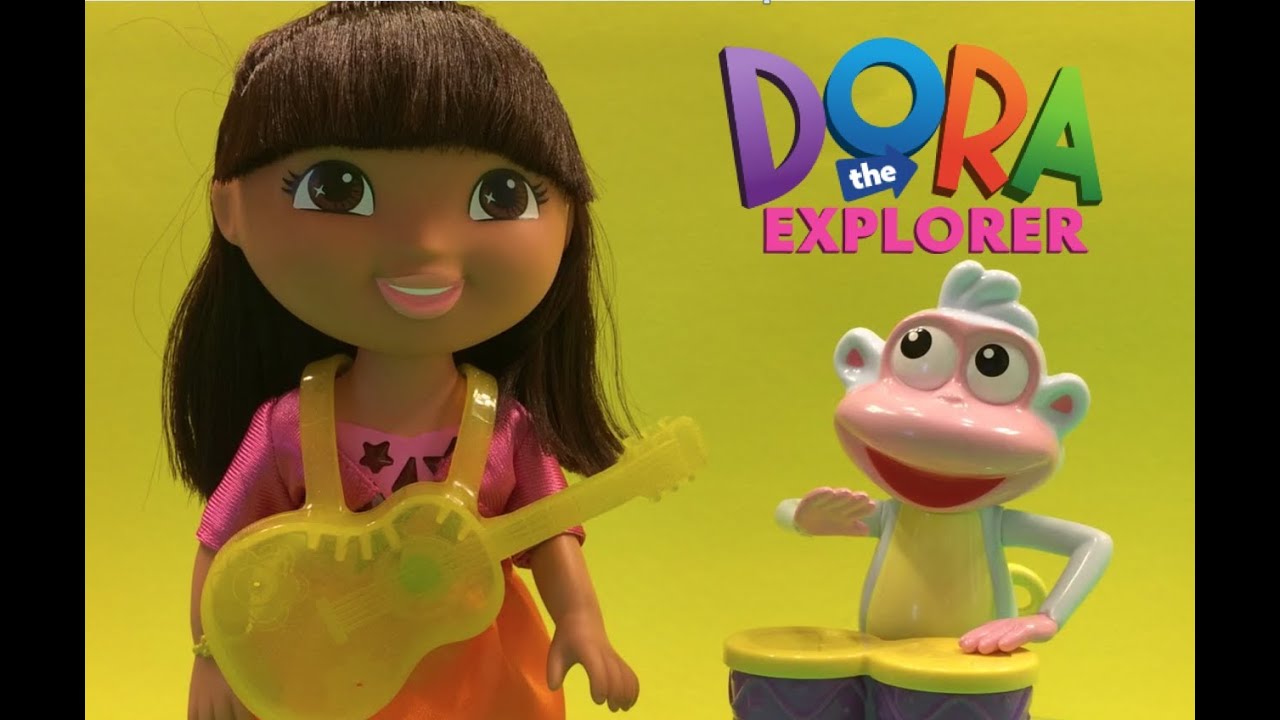 Dora the Explorer Musical Adventure PlaySet with Boots who plays the
