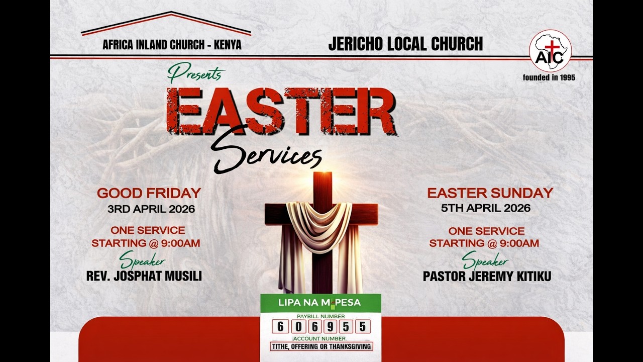 EASTER SUNDAY SERVICE || 5th April 2026 || A.I.C. JERICHO CHURCH - YouTube