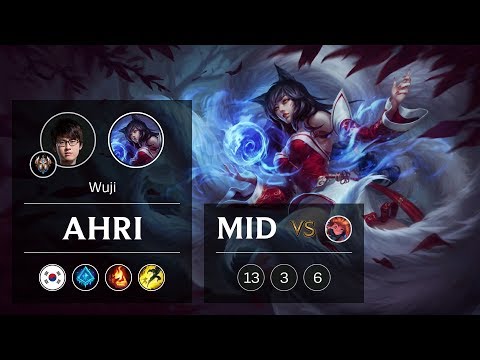 Ahri Mid Vs Zoe - KR Challenger Patch 9.5