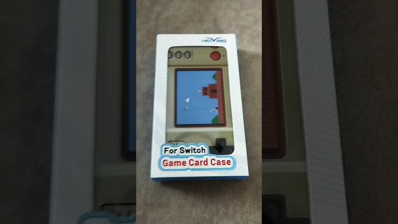 Unboxing boîte de rangement jeux Switch (48 jeux/24 cartes SD) #jeuxswitch #jeuxvideo #unboxingvideo