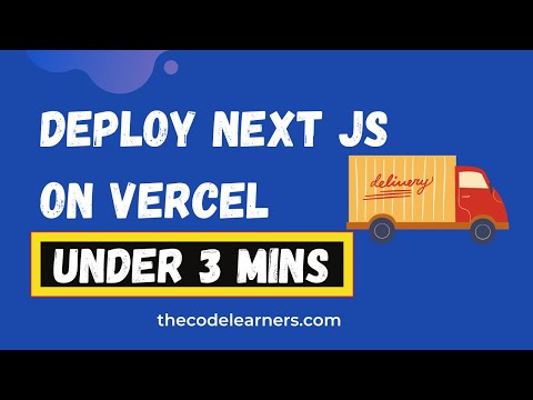 Deploy Next JS on Vercel under 3 mins #nextjs #reactjs