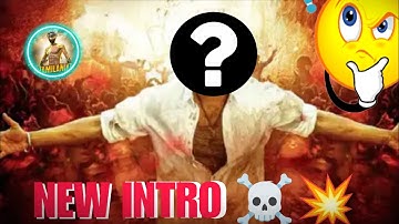 New Thalapathi intro 💥☠️ || vijay Tamilan yt offical channel #freefireindia #newintro #tamil 
